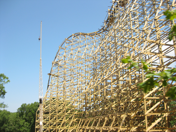 sdc2 sdc2 A Wooden Coaster Rises in Missouri