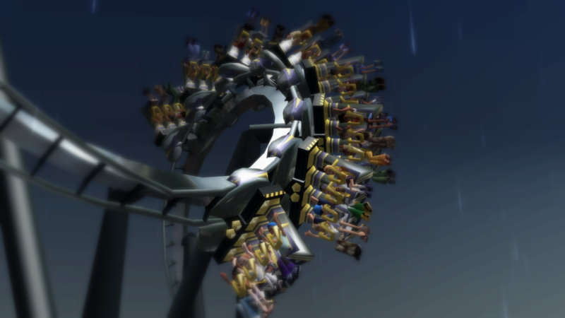 Batman The Ride Recreated With Roller Coaster Tycoon 3 Coaster101