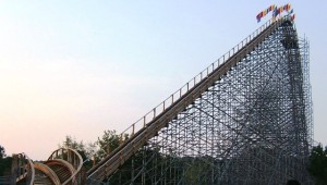 Voyage has a 66 degree first drop