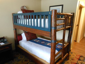 Themed bunk beds.