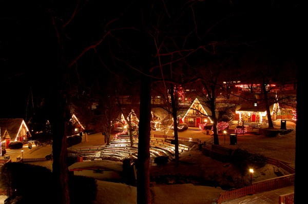 Images of Santa’s Workshop in North Pole, Wilimington, NY.