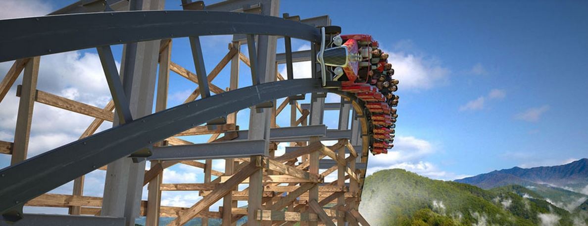 Lightning Rode Coaster Dollywood Announces Lightning Rod Launched Wooden Coaster for 2016 ...