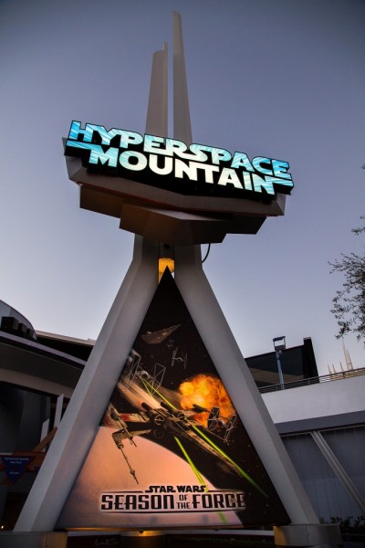 No longer just regular Space Mountain, now it's HYPER. (Paul Hiffmeyer/Disneyland Resort)