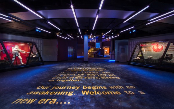 Entrance to the Launch Bay, awesome. (Paul Hiffmeyer/Disneyland Resort)