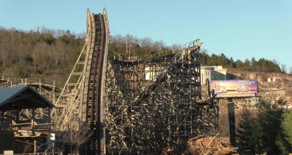 Ozark Wildcat Wooden Roller Coaster Torn Down - Coaster101