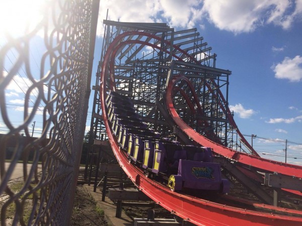 Storm Chaser Testing at Kentucky Kingdom