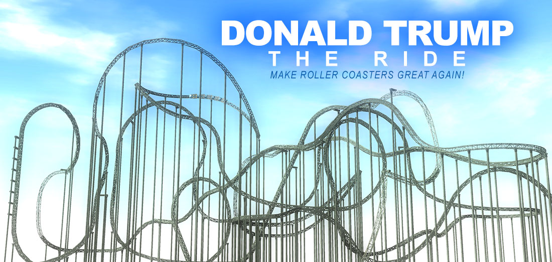 Image result for trump roller coaster