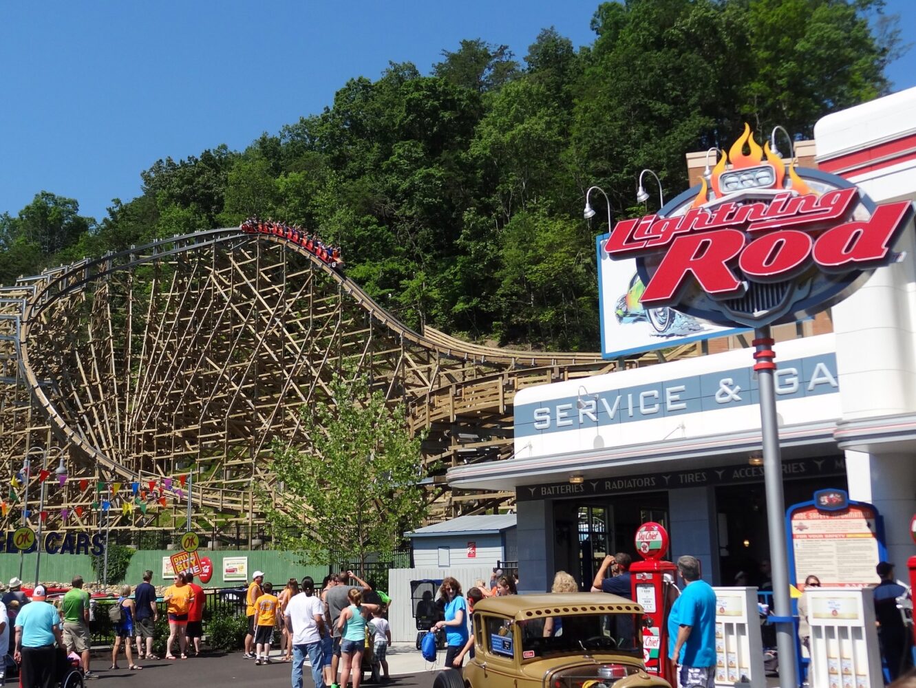 Lightning Rod Off Ride Lightning Rod 2021 New Track Review - Coaster101
