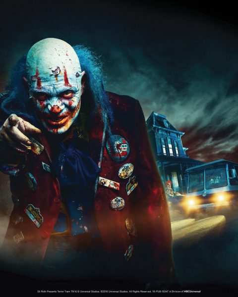 The new Terror Tram features and original story from filmmaker Eli Roth.