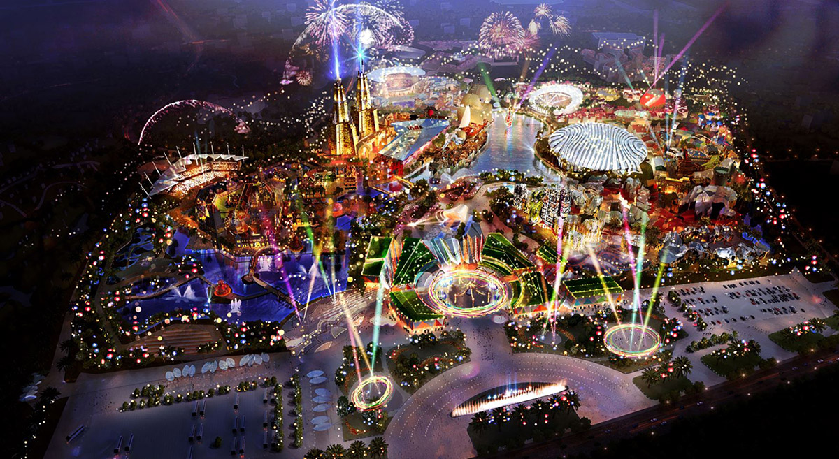 Global 100 theme park design China