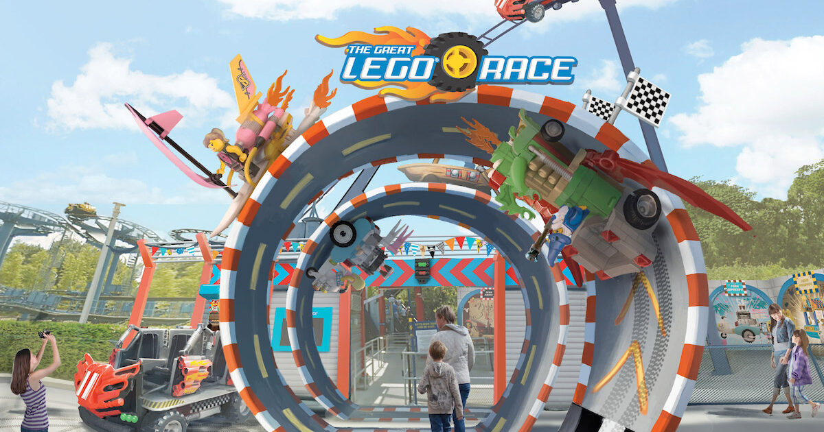 The Great Lego Race at Legoland