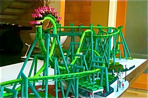 Jeffrey Scott S Amazing Theme Park And Roller Coaster Models Coaster101