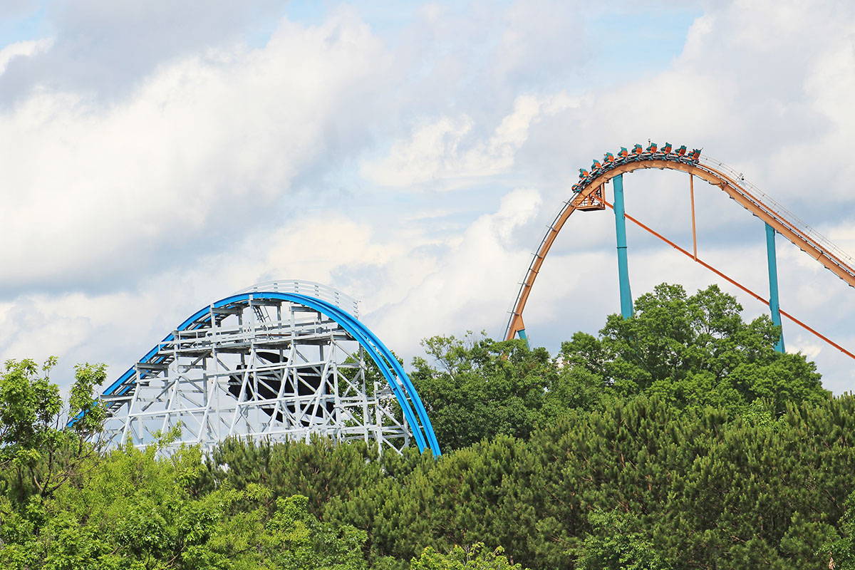 Twisted Cyclone at Six Flags Over Georgia