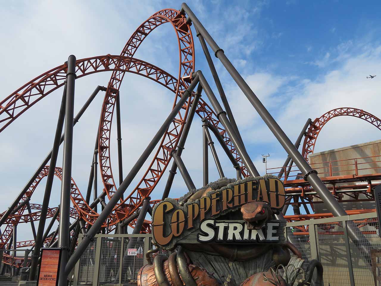 Copperhead Strike Debuts At Carowinds Coaster101
