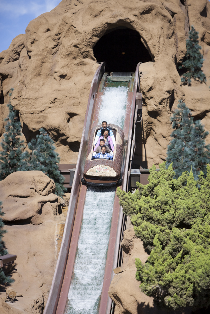 Timber Mountain Log Ride Celebrating 50 years at Knott's Berry Farm