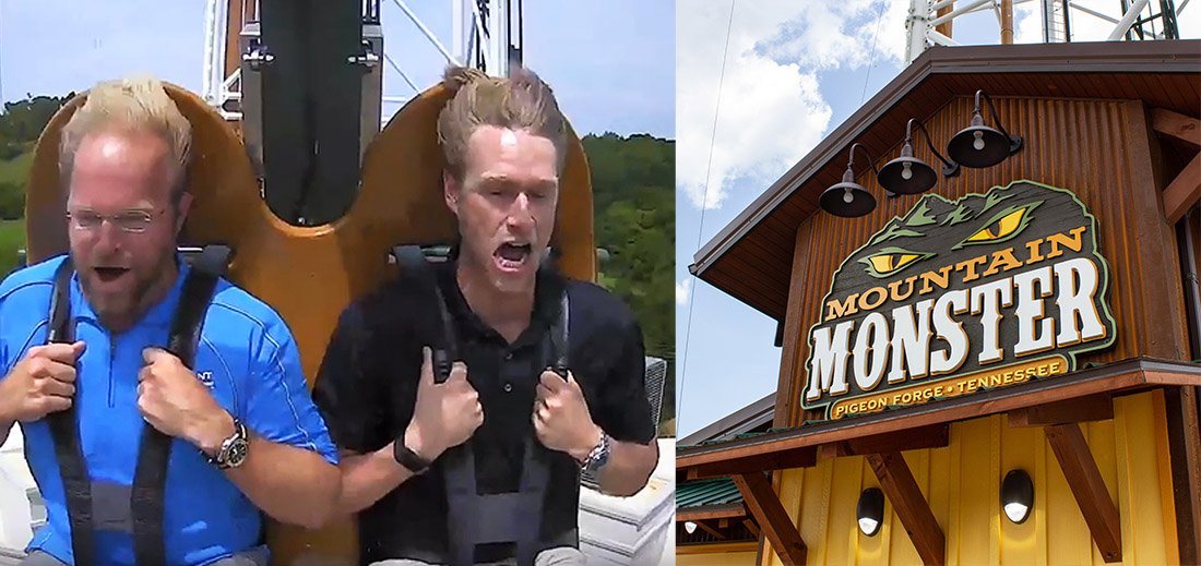 Three "Monster" Rides Open at Mountain Mile in Pigeon Coaster101