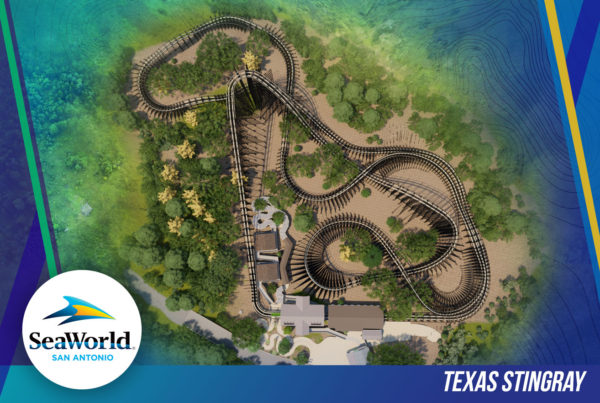 texas stingray layout aerial view