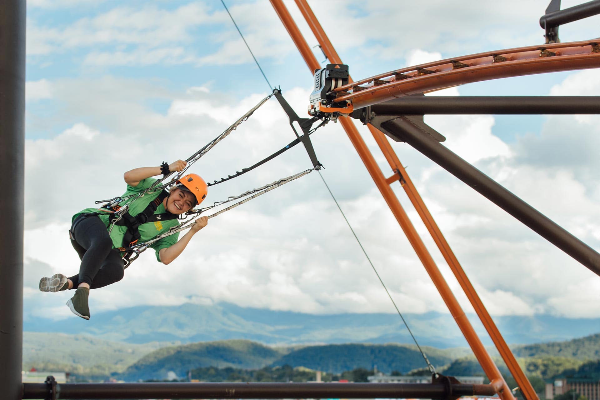 FirstEver CabletoRail Zip Line Coaster Opens in Pigeon