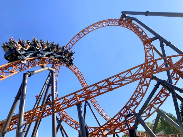 how to design a vertical loop on a roller coaster