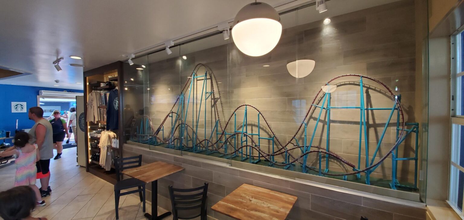 Inside The Creation of SeaWorld's Coaster Coffee Co. Coaster101