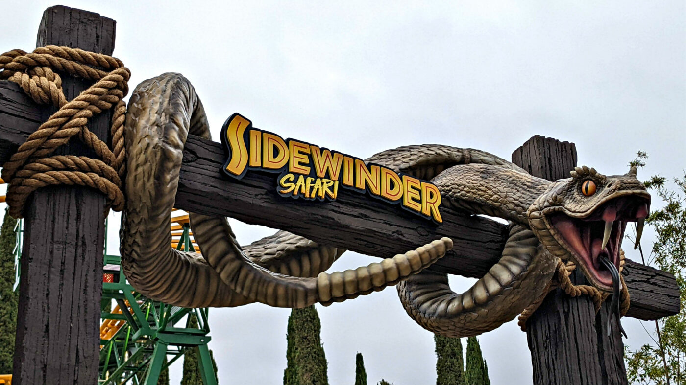 Sidewinder Safari Opens at Six Flags Discovery Kingdom, And It's