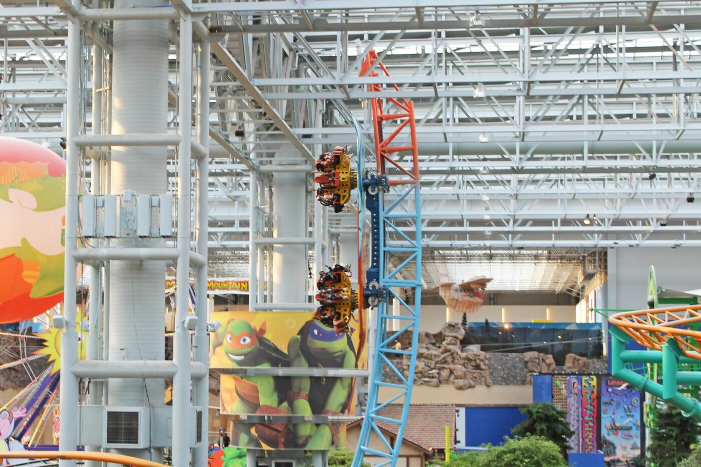 Nickelodeon Universe Mall of America Roller Coasters Reviewed - Coaster101