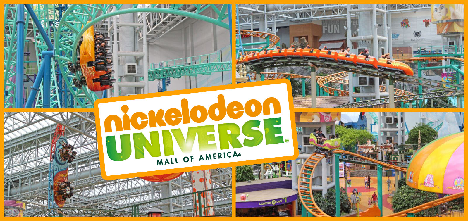 Nickelodeon Universe Mall of America Roller Coasters Reviewed Coaster101