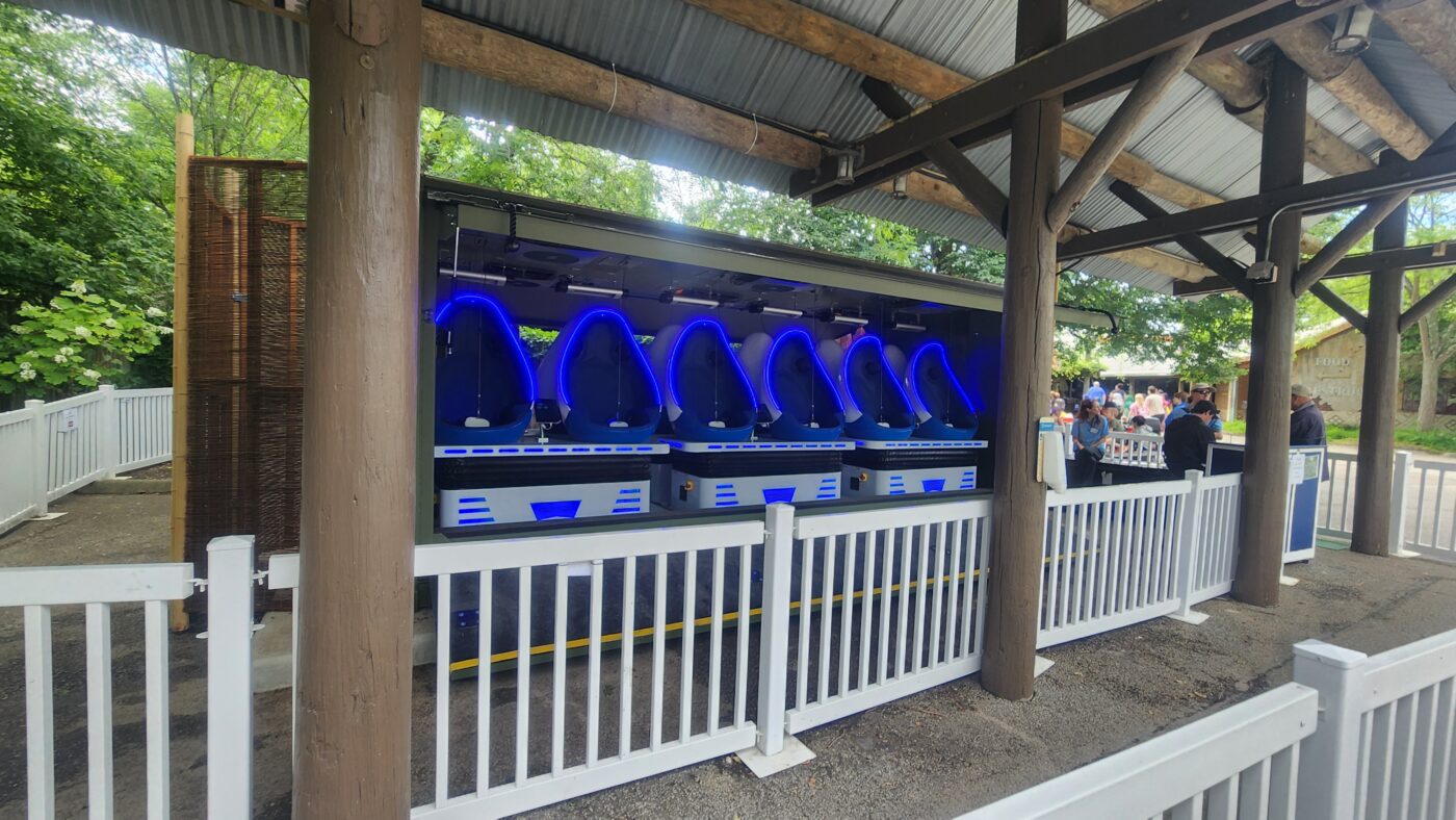 columbus zoo Wild Explorer Virtual Reality ride by Immotion