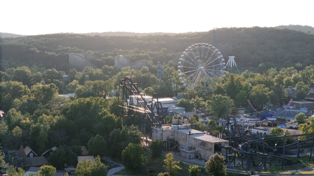 Six Flags St. Louis Aerials 