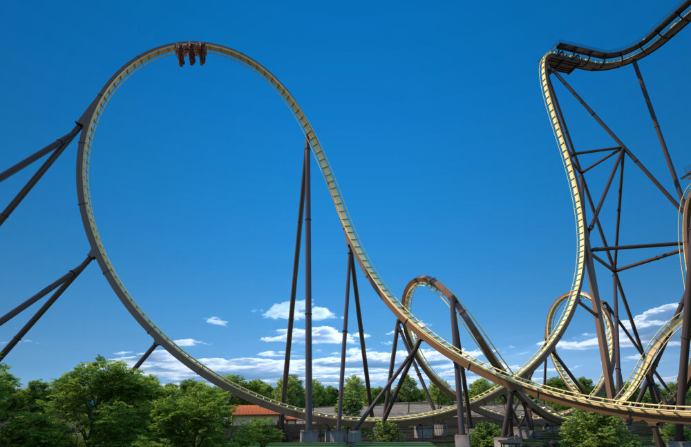 tormenta at six flags over texas rendering